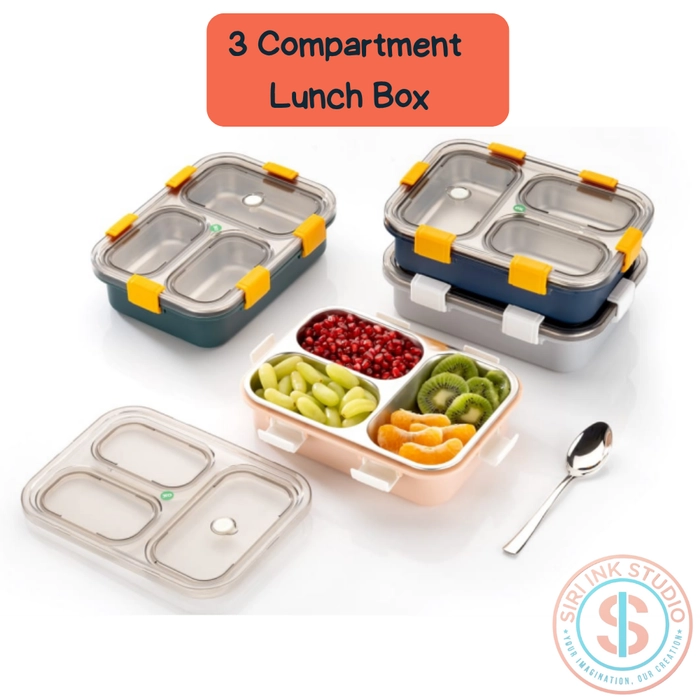 Kids Lunch Boxes - Steel, Durable & Name Print