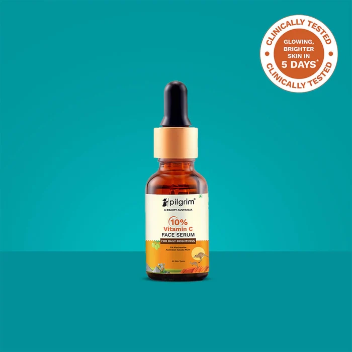 Pilgrim 10% Vitamin C Face Serum For Daily Brightness