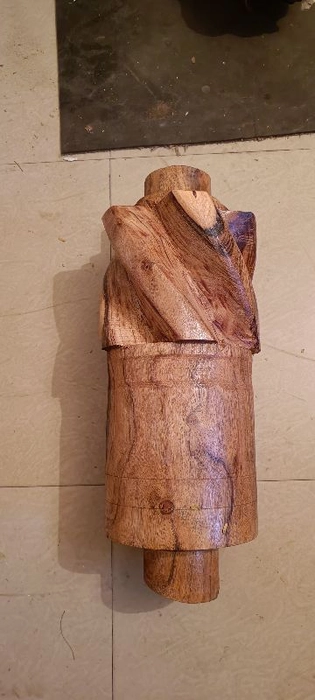 wooden juice gear, revers - forward