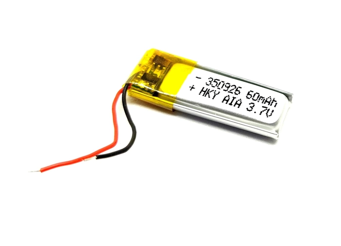 3.7V 60mAh LiPo Rechargeable Battery (23)