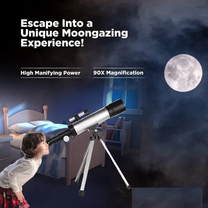 F36050B Kids Astronomical Telescope Professional 90X With Tripod For Kids F36050B