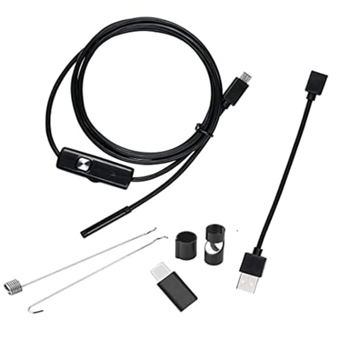 5.5MM 6 LED AND ROID PC ENDOSCOPE WATERPROOF INSPECTION BORESCOPE CAMERA 5M