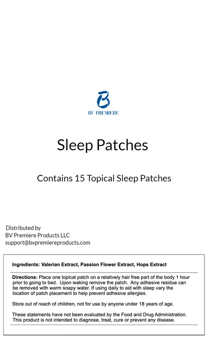 Sleep Patches(Various Packs)