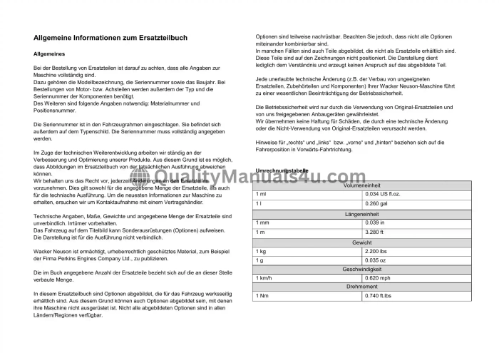 Kramer Telehandler Loader 5509_1.3 (416-06) Spare Parts Catalog Download PDF