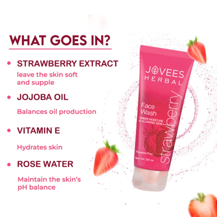 Jovees Strawberry Face Wash