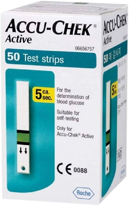 Accuchek active 50's Strips