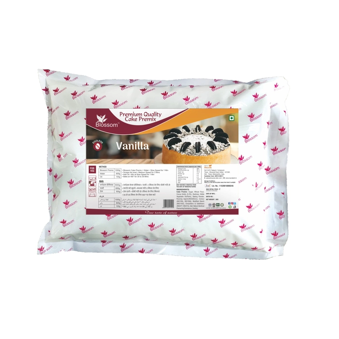 Blossom Cake Premix Vanilla-1Kg