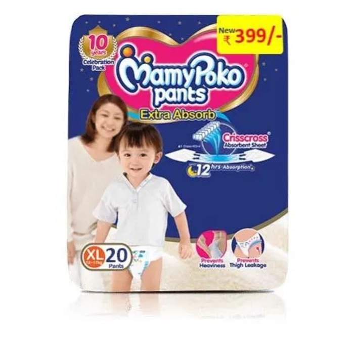 Mamypoko Pants - Extra Absorbent - XL20