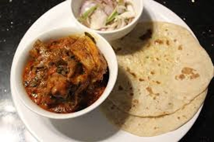 ROTI WITH CHICKEN CURRY