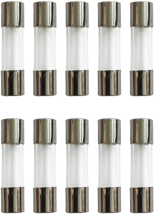 5*20mm 250V  Glass Tube Fuse (Pack of 10) (0.5,1,2,5,10,15)amp