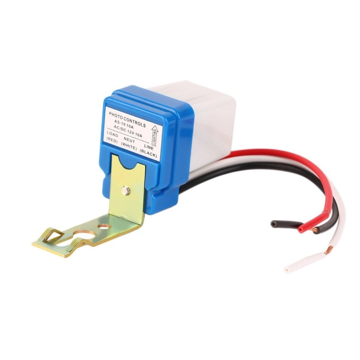 AS-10 LDR Photocell Sensor Switch 10 A