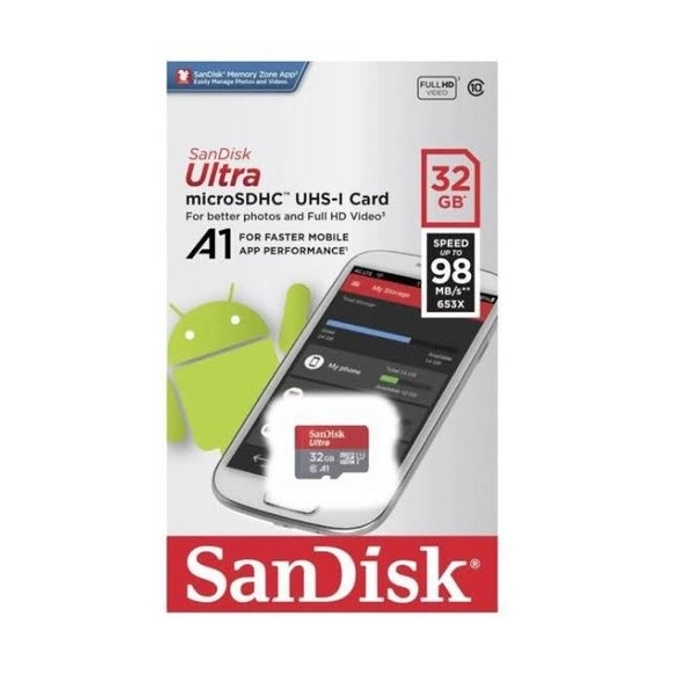 Micro SD/SDHC 32GB Class 10 Memory Card