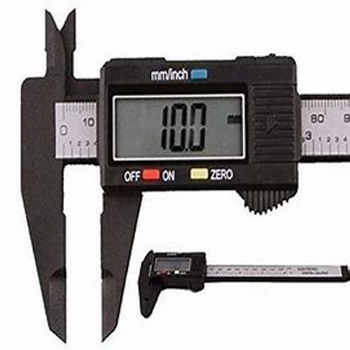 Digital Carbon Fiber Vernier Caliper 6 Inch