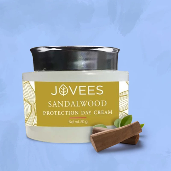 Jovees Sandalwood Protection Day Cream | Oily, Sensitive Skin | SPF 20