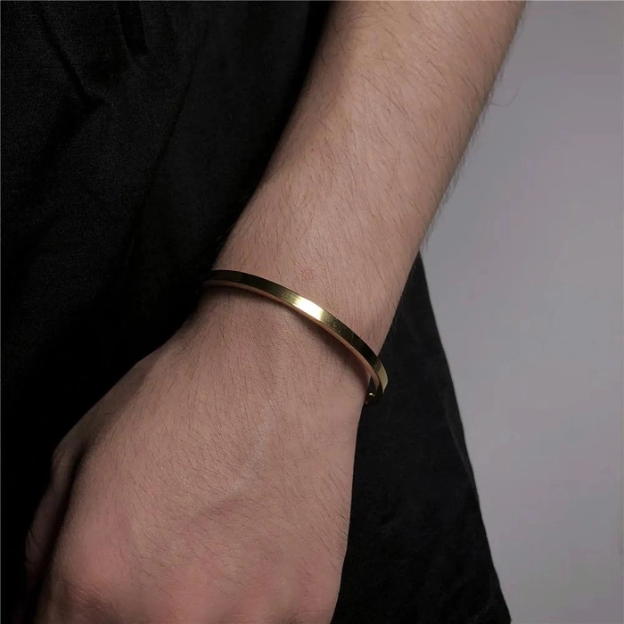 1 Pc Modern Design Kara Bracelet – Stainless Steel