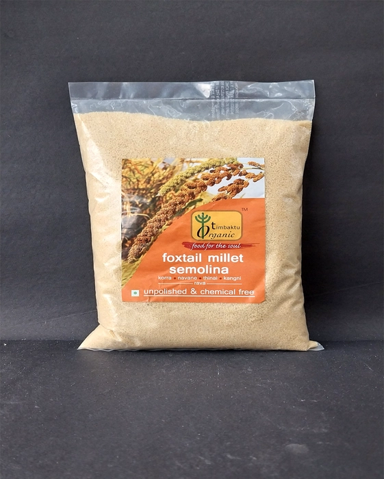 Timbaktu Foxtail Millet Semolina - 1kg | Healthy & Organic