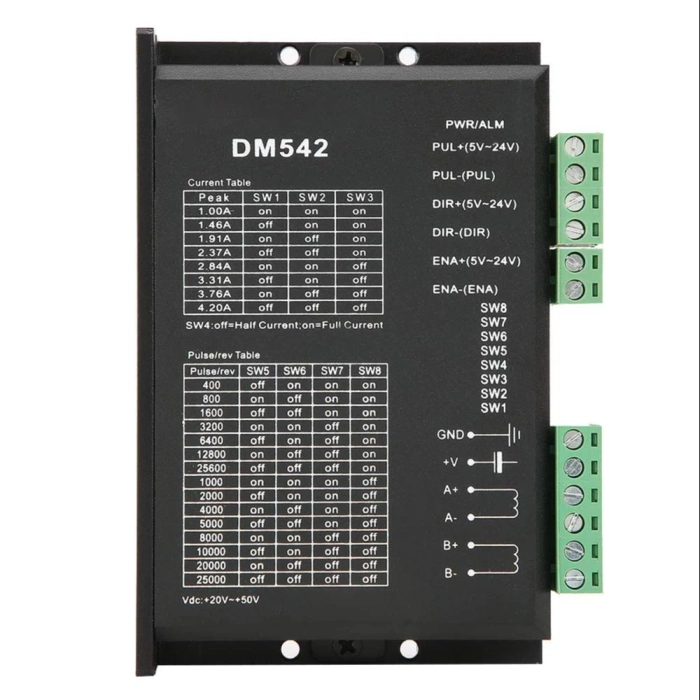 Stepper Motor Driver Leadshine DM542 Digital