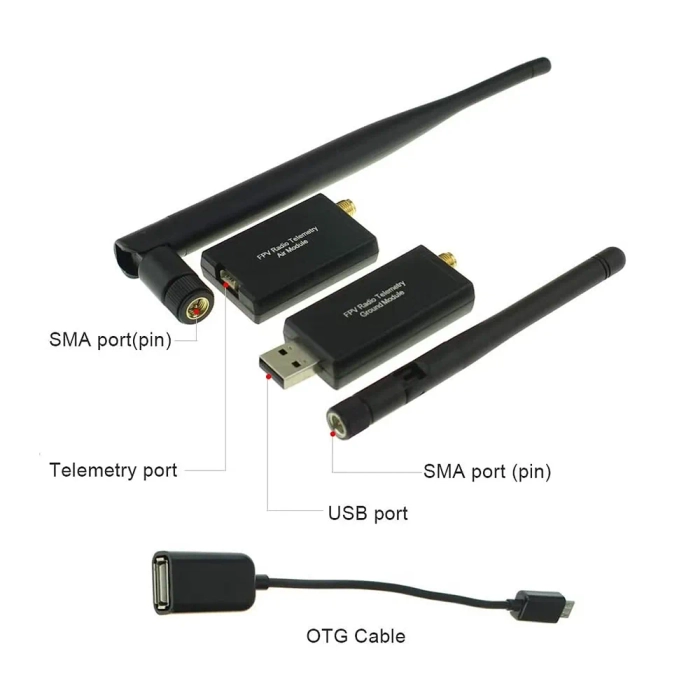 915MHz Telemetry module pair for Pixhawk and APM 100mw 2Km range