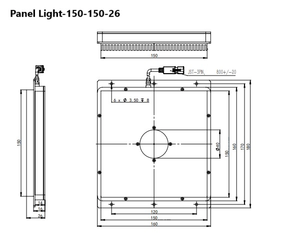 PANEL LIGHT-150-150-26