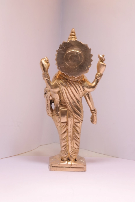 Brass Dhanvantari ji Statue Big Size