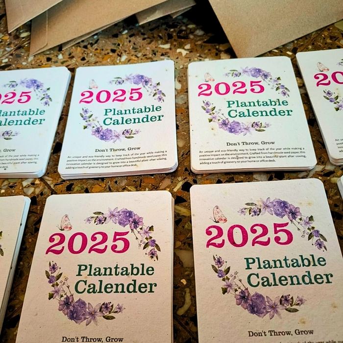 Plantable Seed Calendar 2025