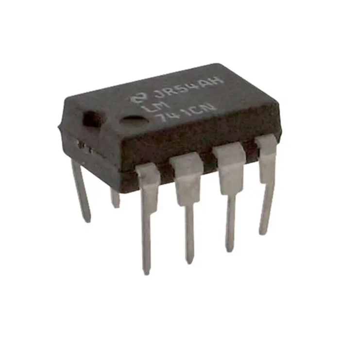 LM741CN PDIP-8 Operational Amplifier (Pack of 3 ICs)