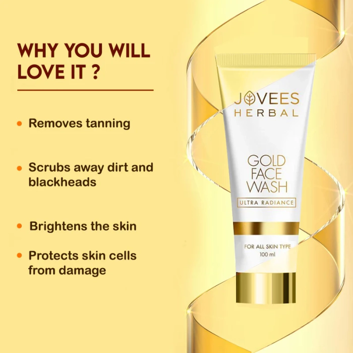 Jovees Ultra Radiance Gold Face Wash