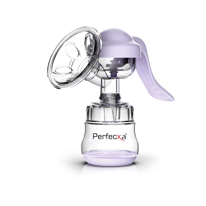 Perfecxa Manual Breast Pump Gentle & Easy to Operate | BPA Free