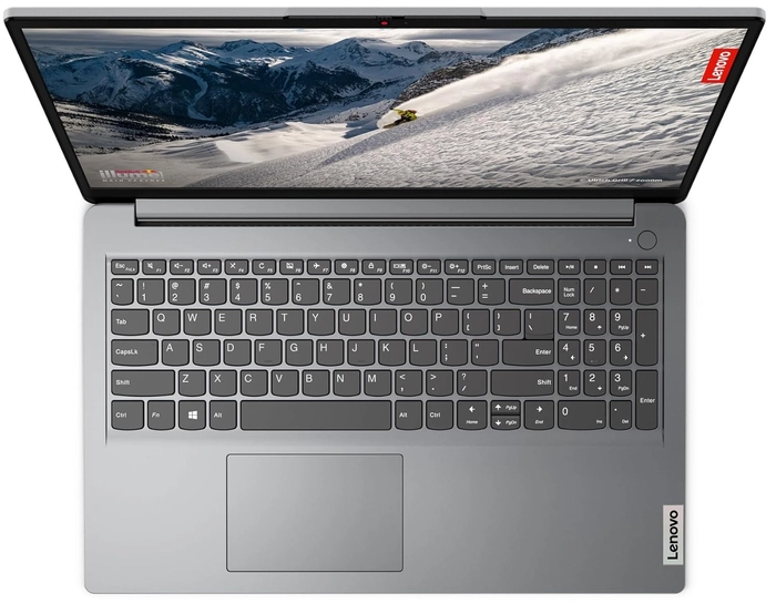 Lenovo IdeaPad 1 15IGL7 – Intel Celeron N4020 | 8GB RAM | 512GB SSD | 15.6" HD Display | Cloud Grey | Windows 11 Home | 82V700L4N