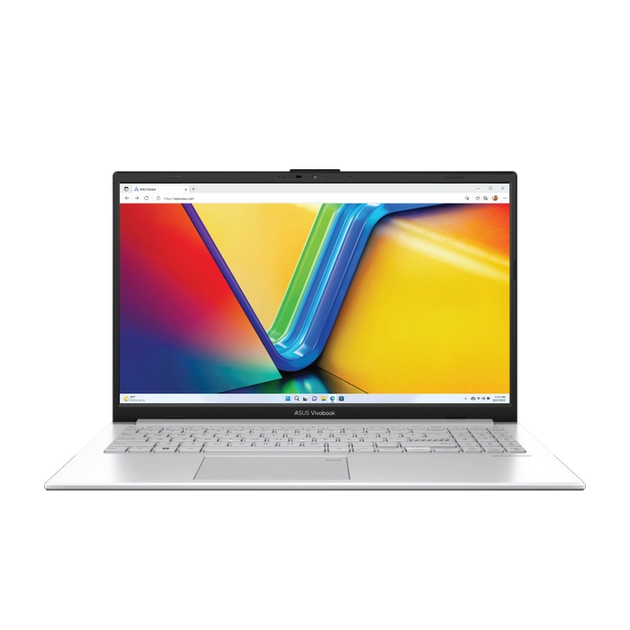 ASUS VivoBook Go 15 (2023), AMD Ryzen 3 7320U, 15.6'' FHD, 8GB DDR5, 512GB SSD, Windows 11, Silver, Lightweight Laptop"