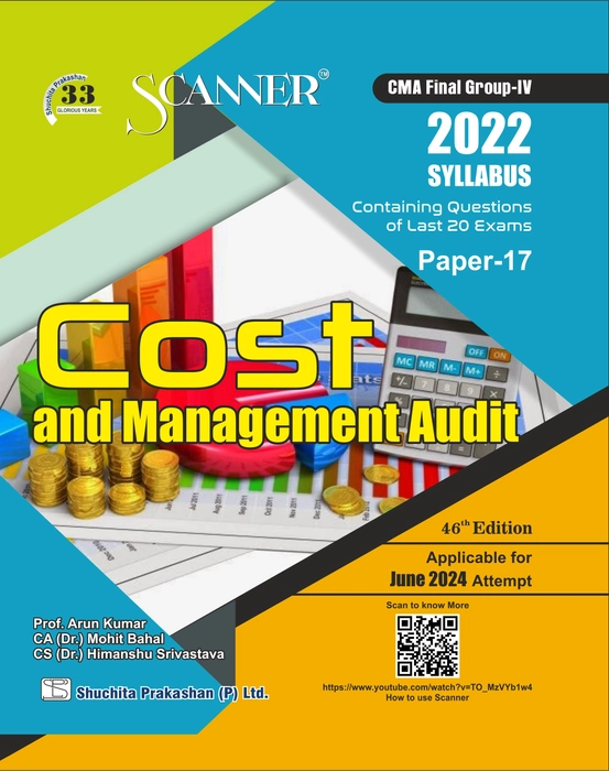 Scanner CMA Final GroupIII (2022 Syllabus) Paper17 Cost and