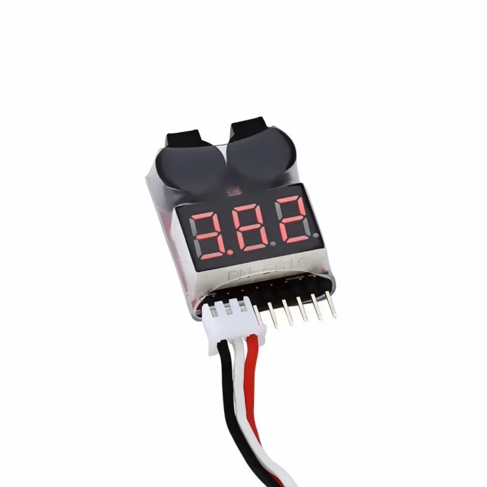 Battery Voltage Tester Monitor and Buzzer Alarm