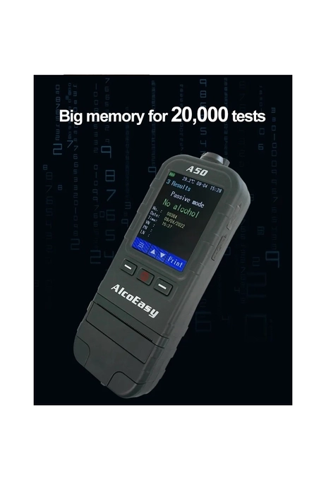 AlcoEasy A50 Alcohol Breath Analyzer