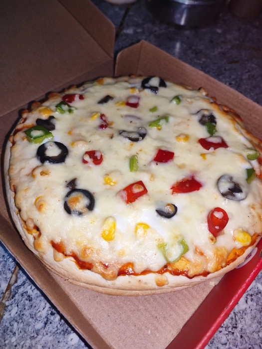 4 Cheese Double Base Pizza