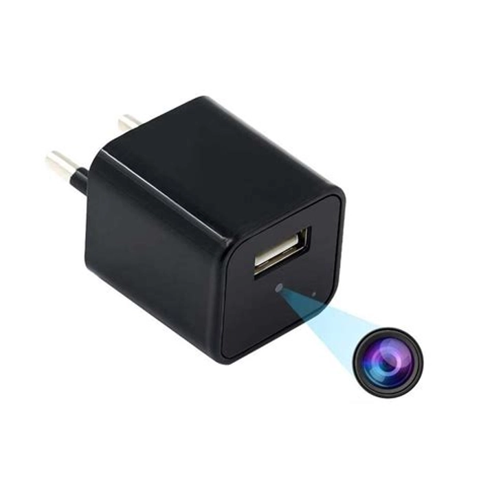 USB Charger with SD Card 1080p HD Hidden Camera