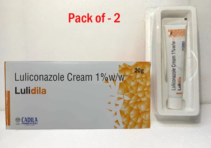 Lulibet-Luliconazole cream by Cadila-20gm-  Pack of 2