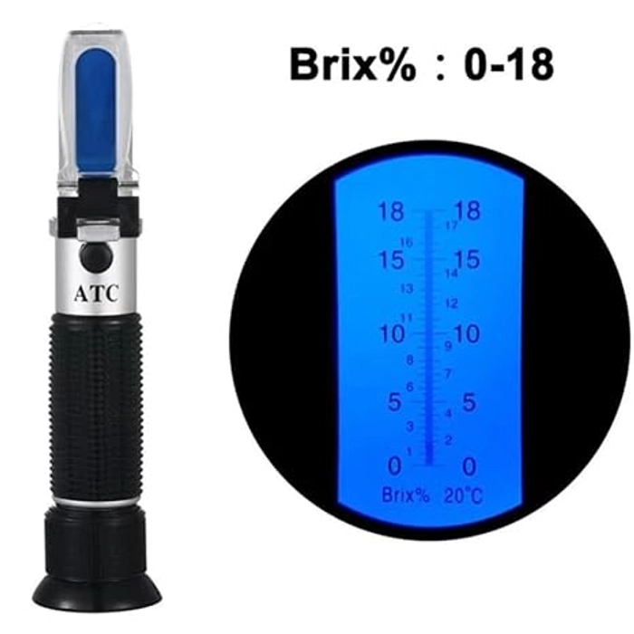 Real Instruments Refractometer Coolant 0-18% Brix Meter