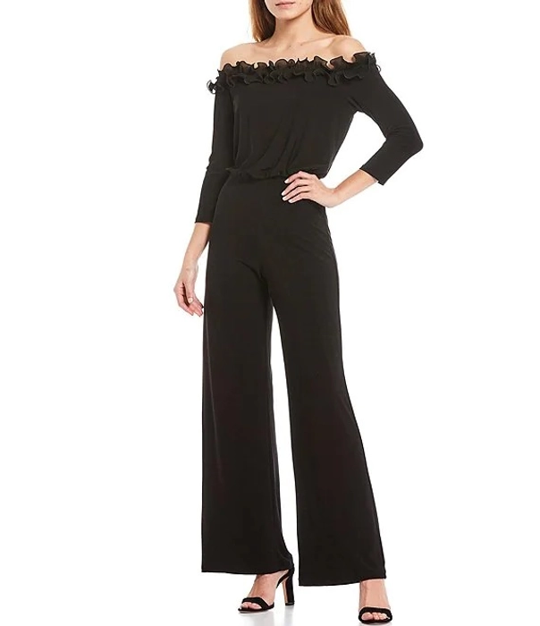 Dropship Fitted Overall Jumpsuit; Chunky V-Neck Sleeveless