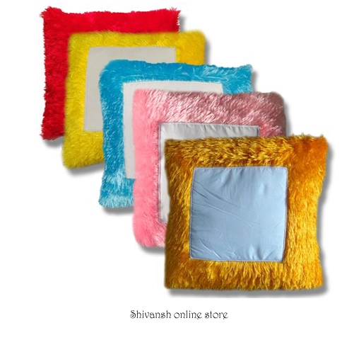 Customized Rectangle Fur Cushion