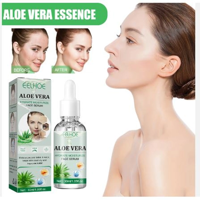 EELHOE ALOE VERA MOISTURIZING BRIGHTEN SKIN TONE WRINKLE REJUVENATING HYDRATING SERUM