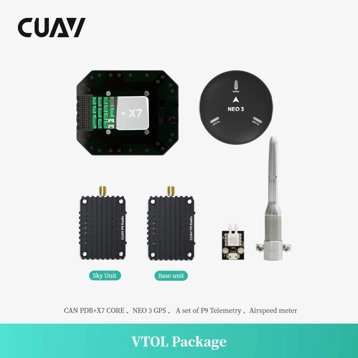 CUAV Package | New Match VTOL package Set A X7 Core Carrier Board