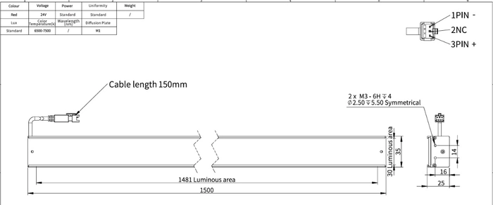 Bar Light-1500-35-25
