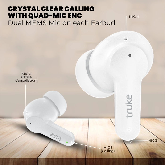 Crystal clear discount calls wireless earphones