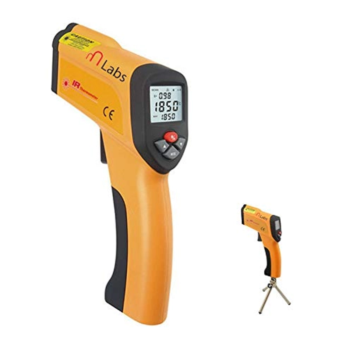 1300°c Degree High Temperature Meter Pyrometer Non-Contact LCD display Infrared Thermometer