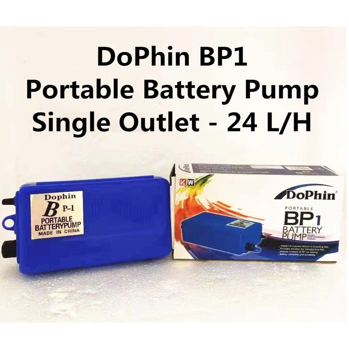 Dophin BP1 Aquarium Portable Battery Air Pump