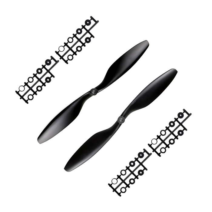 1045(10 x 4.5) SF Propellers Black 1CW+1CCW-1pair-Normal Quality