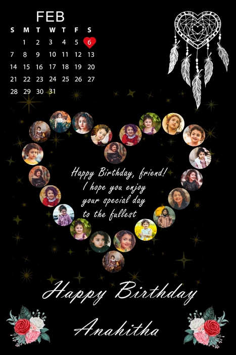 Customized Calendar A4 Photo Frame