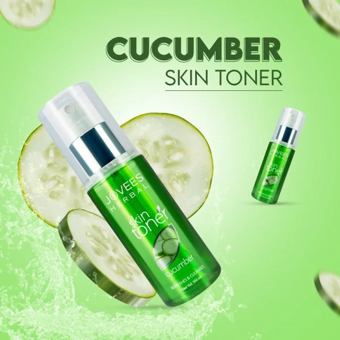 Jovees Hydrating Cucumber Skin Toner | Oily & Acne Prone Skin