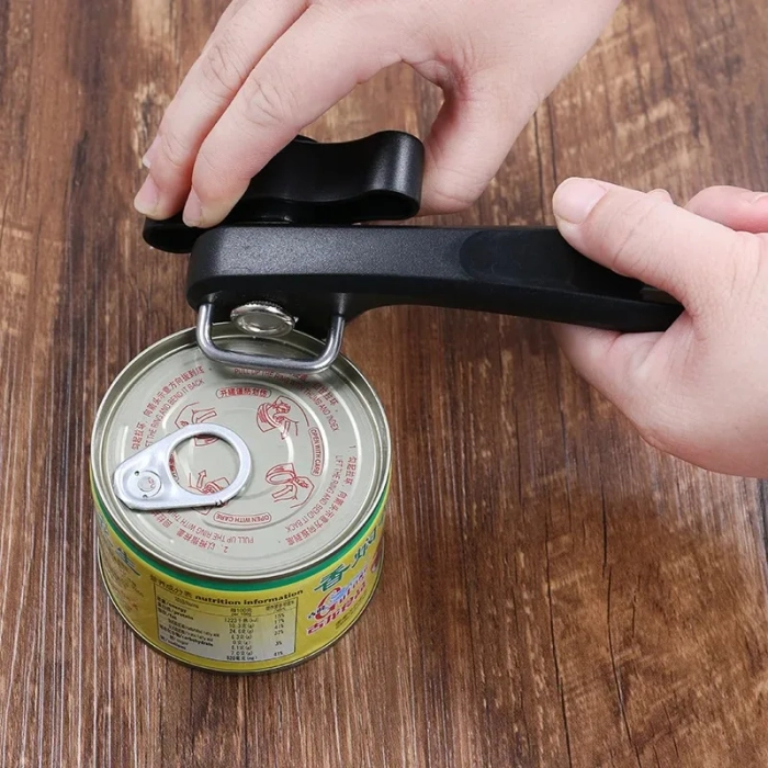 Black Manual Can Opener