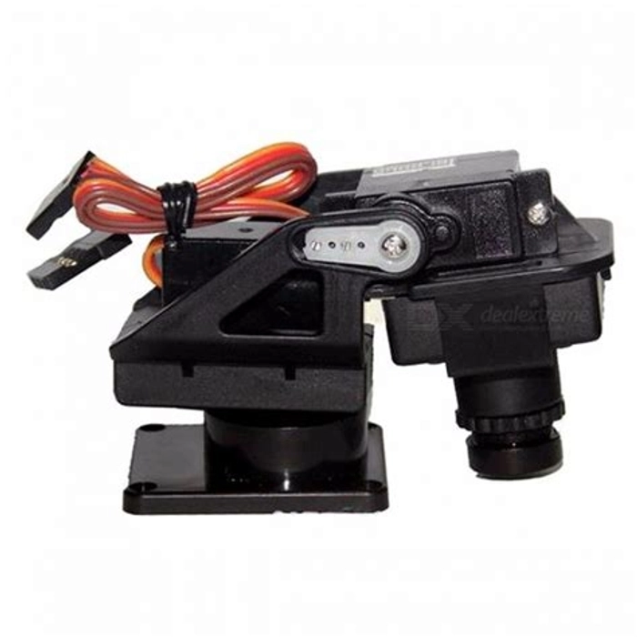 SERVO BRACKET PT PAN/TILL CAMERA PLATFORM ANTI-VIBRATION CAMERA MOUNT FOR AIRCRAFT FPV DEDICATED NYLON PTZ FOR 9G SG90